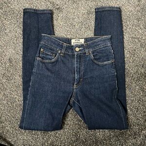 Acne Studios Women’s Indigo Blue Jeans 5 Pocket